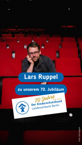 Lars Ruppel zu unserem 70. Jubiläum